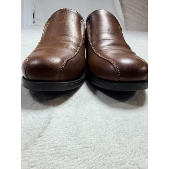 Florsheim Men\'s Medfield Bike Toe Slip Loafer Dress Shoe, Cognac, Size 9.5 EEE main image 7